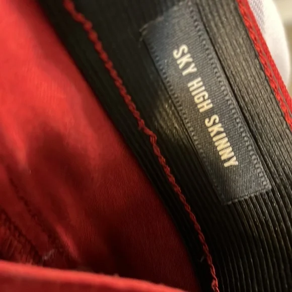 Torrid Women's Red Skinny Jeans - Picture 10 of 13